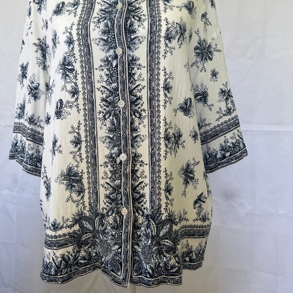 Max Studio London Camp Shirt - Picture 2 of 13